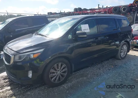 2016 Kia Sedona Ex z USA, uszkodzony, nr VIN KNDMC5C13G6099477